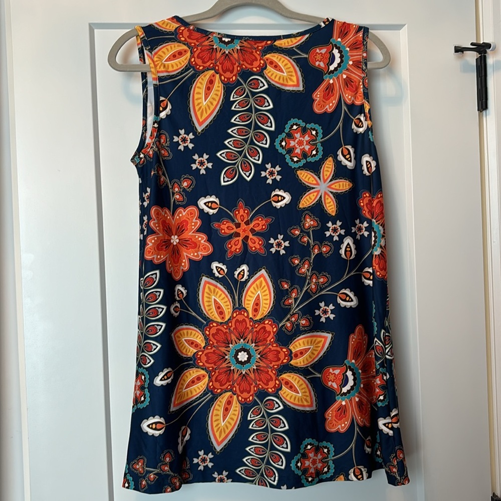 ‎Sakurafina Blouse Tank Top Size Medium - Picture 4 of 8